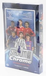 2021-2022 Topps Champions League Stadium Club Chrome Hobby Box Fotbalové karty