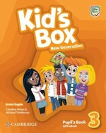 Kid´s Box New Generation 3 Pupil´s Book with eBook - Caroline Nixon, Michael Tomlinson