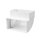 Koleno 90° VENTS 5252 vertikální - 55x110mm PVC 1005252