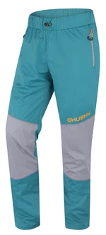 Husky Kala M XXXL, grey/mint Pánské softshellové kalhoty