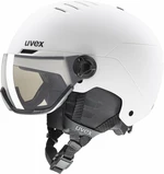 UVEX Wanted Visor Pro V White Mat 54-58 cm Lyžařská helma