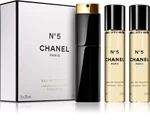 Chanel No. 5 Edt 20ml Pln Flakon+Napln 2x20ml