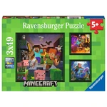 Ravensburger Minecraft Biomes 3x49 dílků