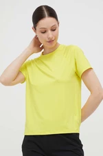 Sportovní triko Marmot Windridge žlutá barva