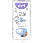 Bella Baby Happy Soft&Delicate Size 3 Midi jednorazové plienky 5-9 kg 50 ks