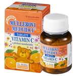 DR.MULLER Müllerovi medvídci tablety s příchutí mandarinky a vitaminem C, cucavé tablety 45 ks DR.MULLER Müllerovi medvídci tablety s příchutí mandarinky a vitaminem C, cucavé tablety 45 ks