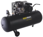 Kompresor 200 l 230 V, olejový dvouválcový - Schneider SEMI PROFI 350-10-200W