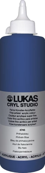 Lukas Cryl Studio Acrylfarbe 500 ml Phthalo Blue