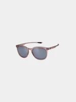 Sunglasses with mirror coating unisex 4F - powder pink