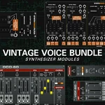 Cherry Audio Vintage Voice Bundle Software de estudio de instrumentos VST (Producto digital)