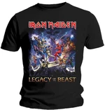 Iron Maiden Koszulka Legacy Of The Beast Męski Black M