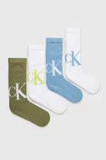 Ponožky Calvin Klein Jeans 4-pak pánske, 701229672,
