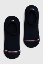 Ponožky Tommy Jeans 2-pak tmavomodrá farba, 701228179,