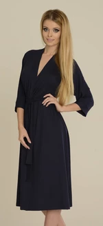 Bathrobe De Lafense 940, 942 Visa M-2XL navy blue 042