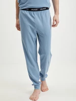 HUGO Kalhoty na spaní Modrá