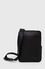 Kožená taška Strellson černá barva, 4010003237.900