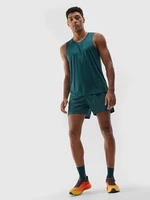Pánské běžecké rychleschnoucí šortky - mořské zelené