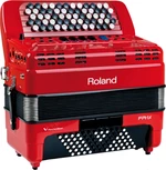 Roland FR-1x Červená Gombíkový akordeón