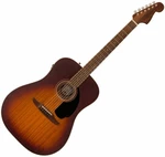 Fender Redondo Special Honey Burst Elektroakustická gitara Dreadnought