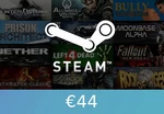 Steam Wallet Card €44 EU Activation Code