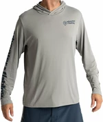 Adventer & fishing Bluza Functional Hooded UV T-shirt Limestone L