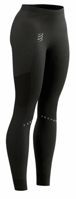 Compressport Winter Running Legging W Black M Běžecké kalhoty / legíny