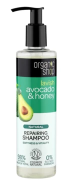 Organic Shop Obnovující šampon Avokádo & Med 280 ml