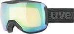 UVEX Downhill 2100 V Black Mat/Variomatic Mirror Green Okulary narciarskie