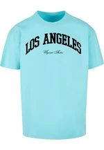 L.A. College Oversize Berylblue T-Shirt