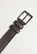 Base strap made of imitation leather brown