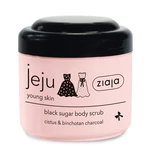 Ziaja Černý cukrový tělový peeling Jeju (Black Sugar Body Scrub) 200 ml