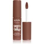 NYX Professional Makeup Smooth Whip Matte Lip Cream zamatový rúž s vyhladzujúcim efektom odtieň 24 Memory Foam 4 ml