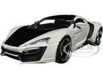 Lykan Hypersport Gray and Black "Hyper-Spec" Series 1/24 Diecast Model Car by Jada