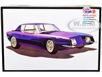 Skill 2 Model Kit 1963 Studebaker Avanti 3 in 1 Kit 1/25 Scale Model Car by AMT