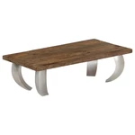 Opium Coffee Table Reclaimed Wood and Steel 43.3"x23.6"x13.8"