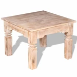 Coffee table 60x60x45 cm solid acacia wood