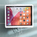 Bakeey 360° Rotation HD Touch Screen Waterproof Tablet Case Punch-Free Bathroom Wall Mounted Holder Storager Sealed Orga