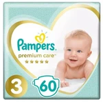 Pampers Premium Care S3 Jumbo 60 Ks