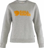 Fjällräven Fjällräven Logo Sweater W Grey/Melange XS Outdoor Hoodie