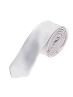 Bílá pánská elegantní kravata Bolf K001