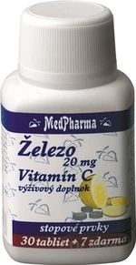 MedPharma ŽELEZO 20MG + Vit. C