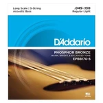 D'addario Epbb170-5 Struny Do Gitary Basowej 5-cio Strunowej