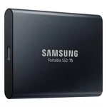SSD externý Samsung T5, 2TB (MU-PA2T0B/EU) čierny externý disk • kapacita 2 000 GB • USB-C • rýchlosť prenosu až 540 Mb/s • kompaktný dizajn • kovové 