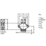 NXP Semiconductors senzor tlaku 1 ks MPX5100DP 0 kPa do 100 kPa do DPS