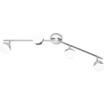 ACTION SANAN 925904016000 LED stropná lampa 18 W  teplá biela chróm