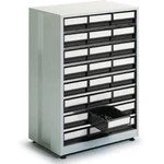 Treston 2440-3 skladová skriňa   (š x v x h) 605 x 870 x 410 mm svetlo sivá, sivá 1 ks