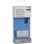 Sigel magnet SuperDym C20 Super-Strong Cube-Design (š x v x h) 20 x 20 x 20 mm kocky strieborná 2 ks GL706