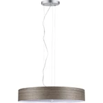 Paulmann Neordic Liska 79686 závesné svietidlo LED  E27  60 W drevo (tmavé), chróm (matný)