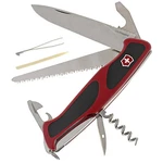 Victorinox RangerGrip 55 0.9563.C švajčiarsky vreckový nožík  Počet funkcií 12 červená, čierna