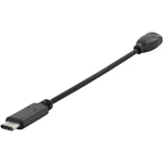 Digitus #####USB-Kabel USB 2.0 #####USB-C™ Stecker, #####USB-Micro-B Buchse 15.00 cm čierna guľatý, obojstranne zapojite
